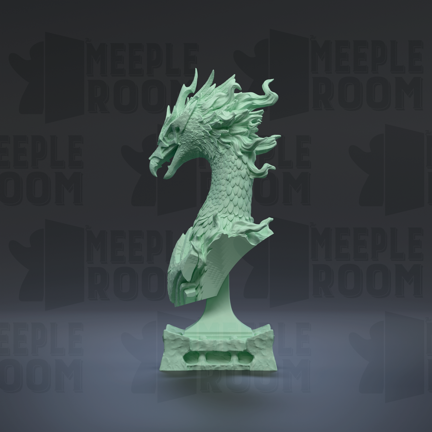 The Phoenix, Bust by Witchsong Miniatures | Miniature | TTRPG | Unpainted | Print on Demand