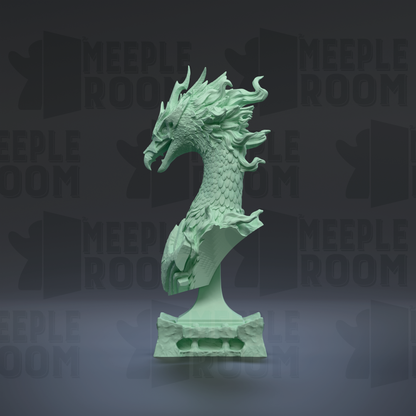 The Phoenix, Bust by Witchsong Miniatures | Miniature | TTRPG | Unpainted | Print on Demand