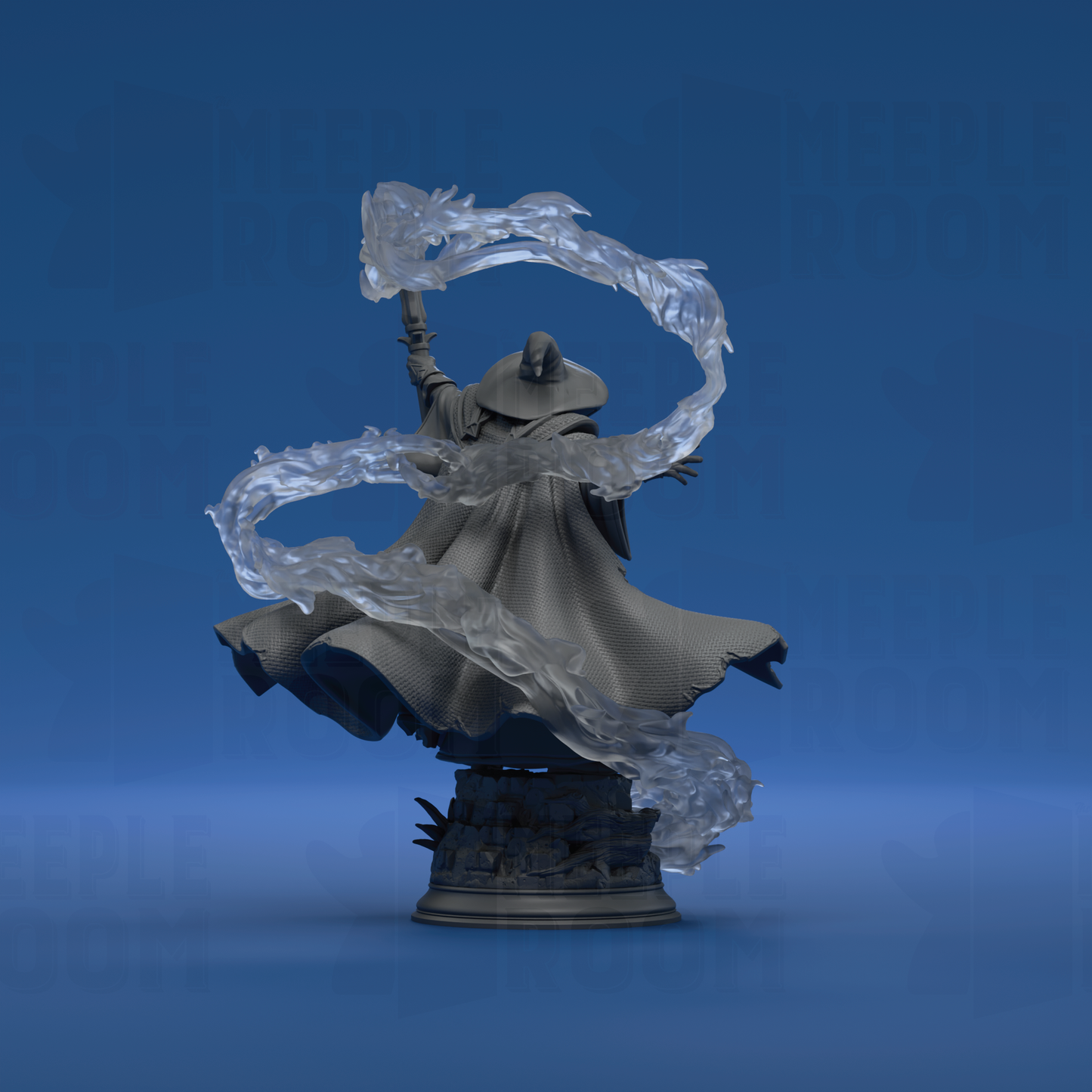 Merlin of Monmouth, Elder Wizard by DM Stash | Miniature | TTRPG | Unpainted | Print on Demand