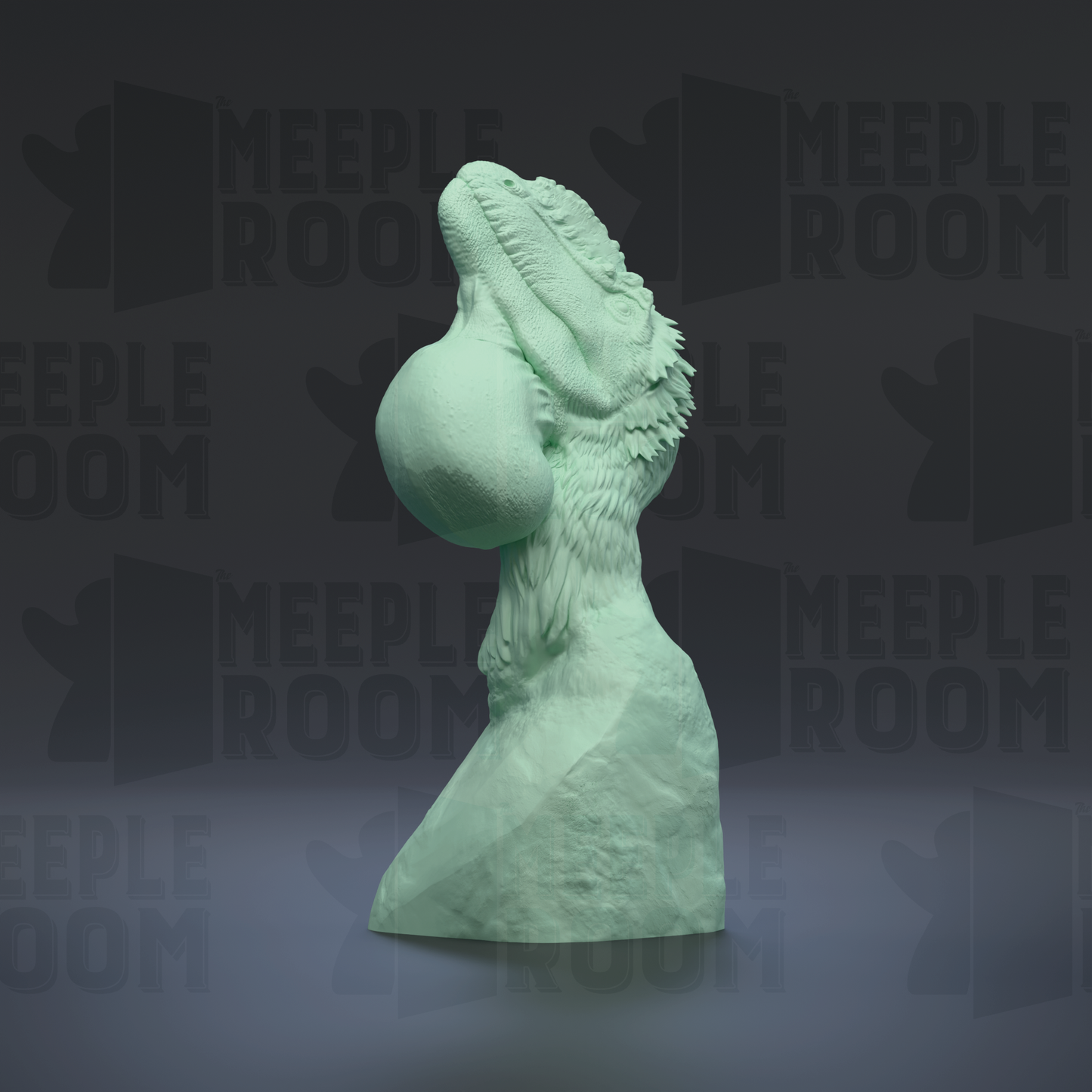 Sinotyrannus, Bust by Dino & Dog | Miniature | TTRPG | Unpainted | Print on Demand