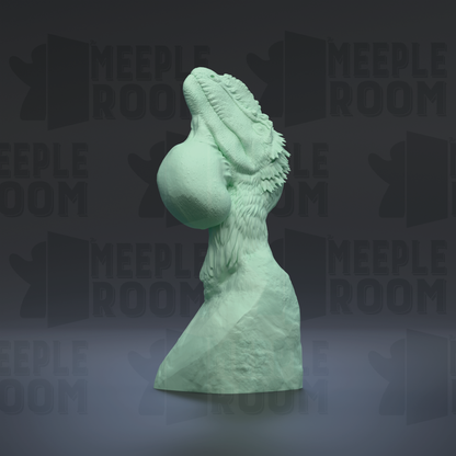 Sinotyrannus, Bust by Dino & Dog | Miniature | TTRPG | Unpainted | Print on Demand