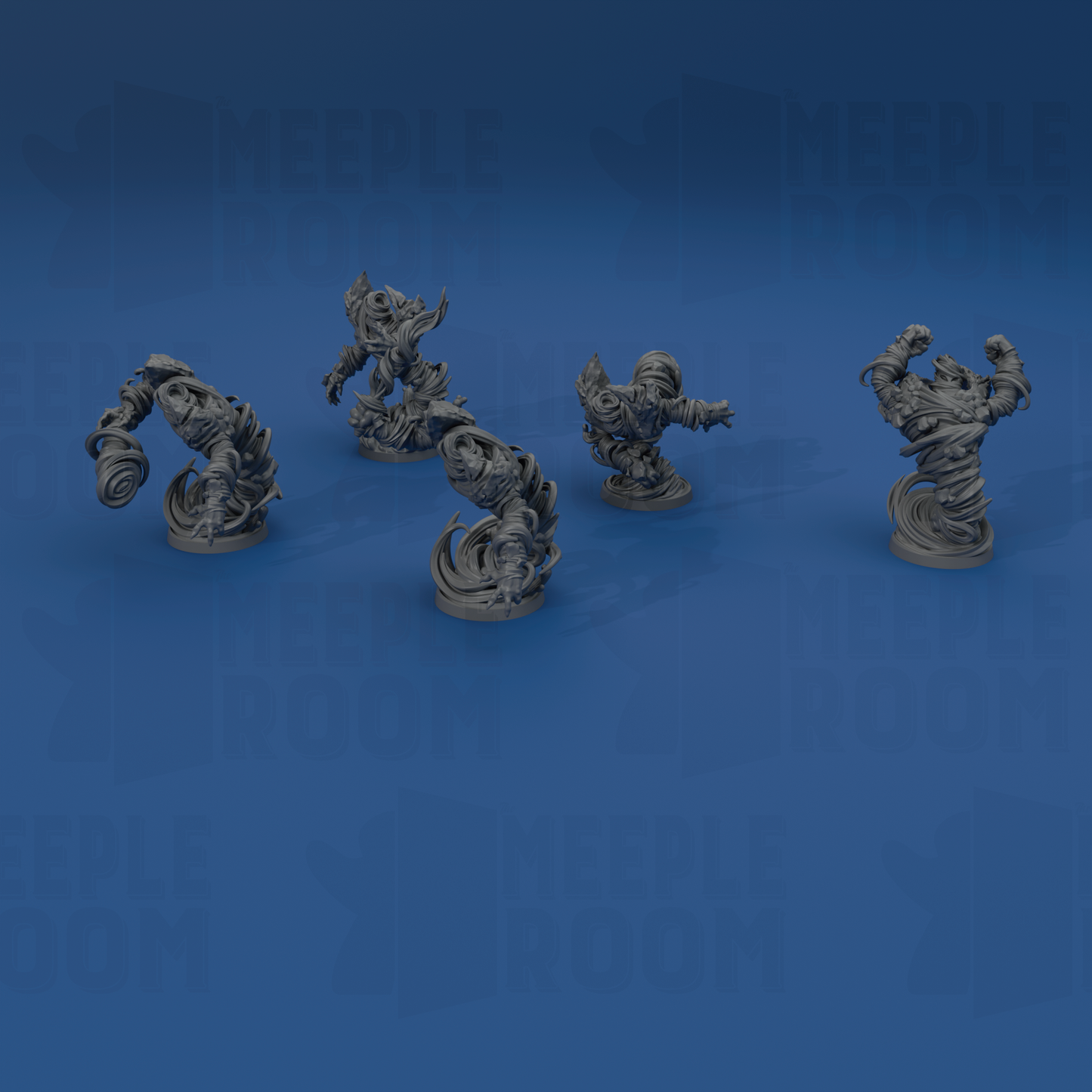 Air Elemental by Sordane Publishing | Miniature | TTRPG | Unpainted | Print on Demand