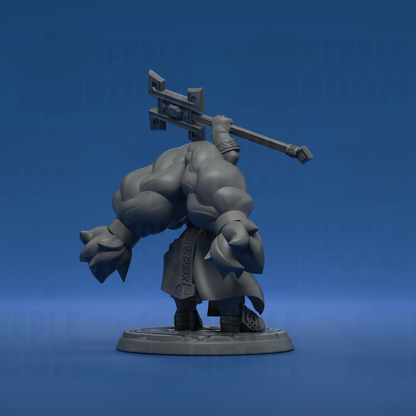 Lyri, Dwarf Mage by Twin Goddess Miniatures | Miniature | TTRPG | Unpainted | Print on Demand