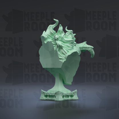 Infernis, Bust by Witchsong Miniatures | Bust | Display Figure | Unpainted | Print on Demand