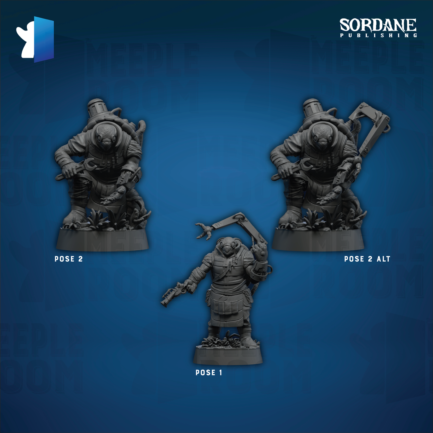 Kestudo Artificer by Sordane Publishing | Miniature | TTRPG | Unpainted | Print on Demand