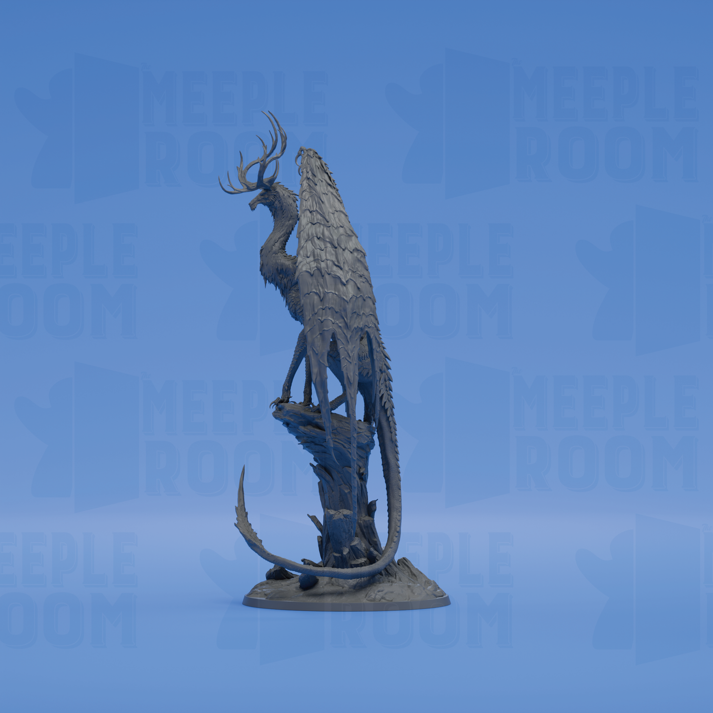 Adult Vampiric Dragon by Rescale Miniatures | Miniature | TTRPG | Unpainted | Print on Demand