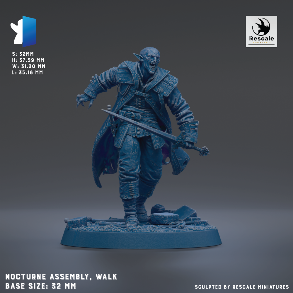 a figurine of a warrior standing on a base, holding a sword and wearing a cape.