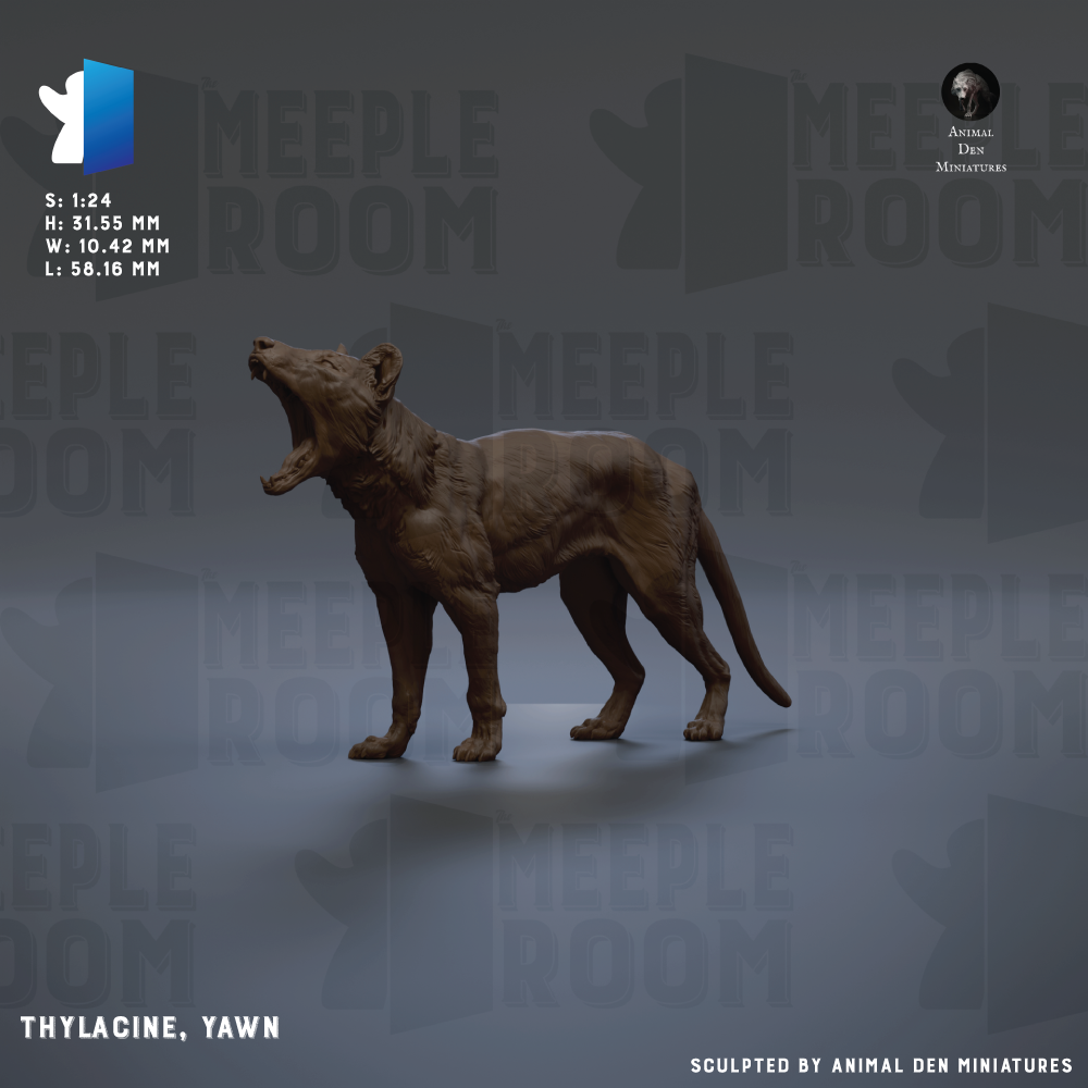 The image is a 3D rendering of a meek den miniature of a meek den, specifically a meek den miniature of a meek den.