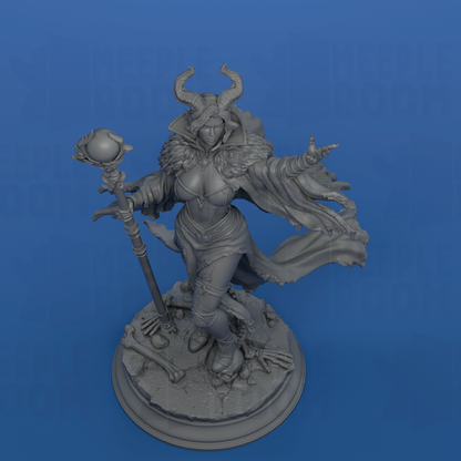 Mallory the Envious, the Dark Ruler by DM Stash | Miniature | TTRPG | Unpainted | Print on Demand