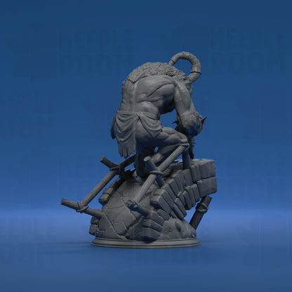 Little John, Bridge Troll by DM Stash | Miniature | TTRPG | Unpainted | Print on Demand