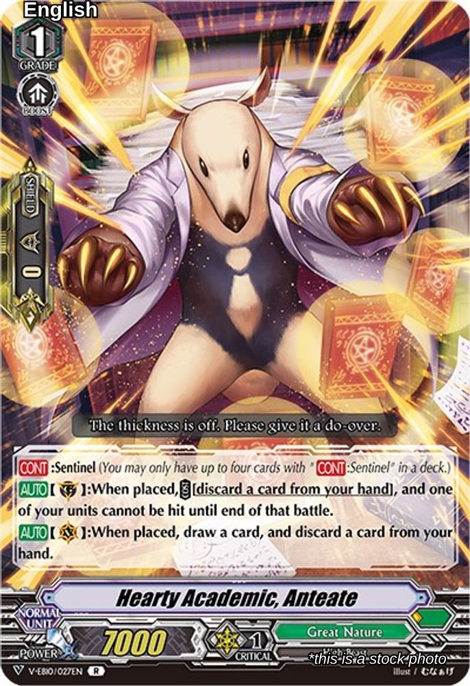 Hearty Academic, Anteate