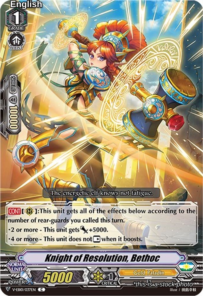 Knight of Resolution, Bethoc