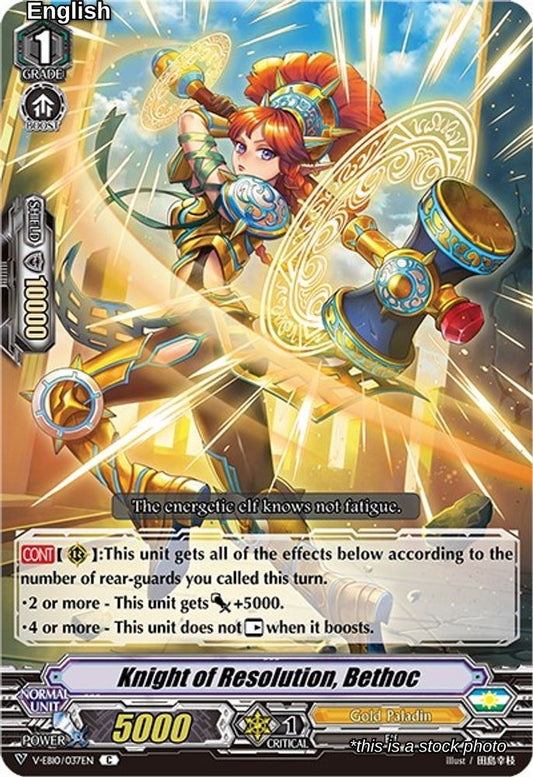 Knight of Resolution, Bethoc