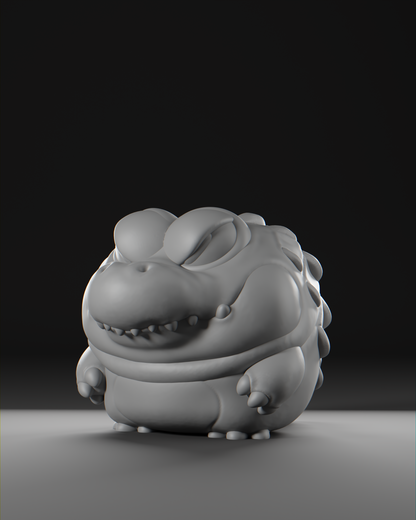 a 3d model of a dragon sitting on a table