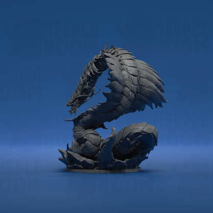 Arctic Centipede by Rescale Miniatures | Miniature | TTRPG | Unpainted | Print on Demand