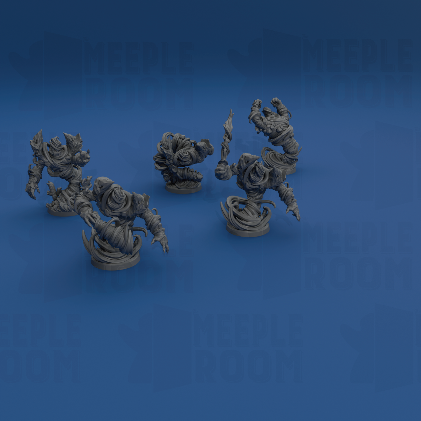 Air Elemental by Sordane Publishing | Miniature | TTRPG | Unpainted | Print on Demand