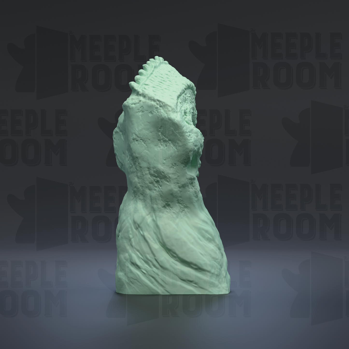 Demonic Dragon, Adult, Open Mouth, Bust by Dino & Dog | Miniature | TTRPG | Unpainted | Print on Demand