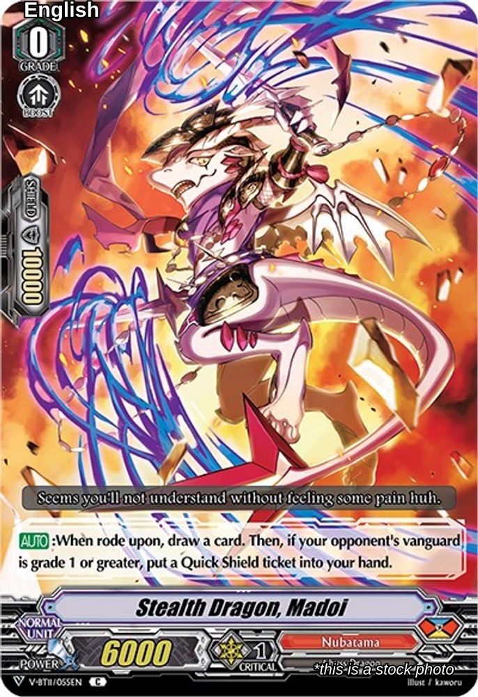 Stealth Dragon, Madoi