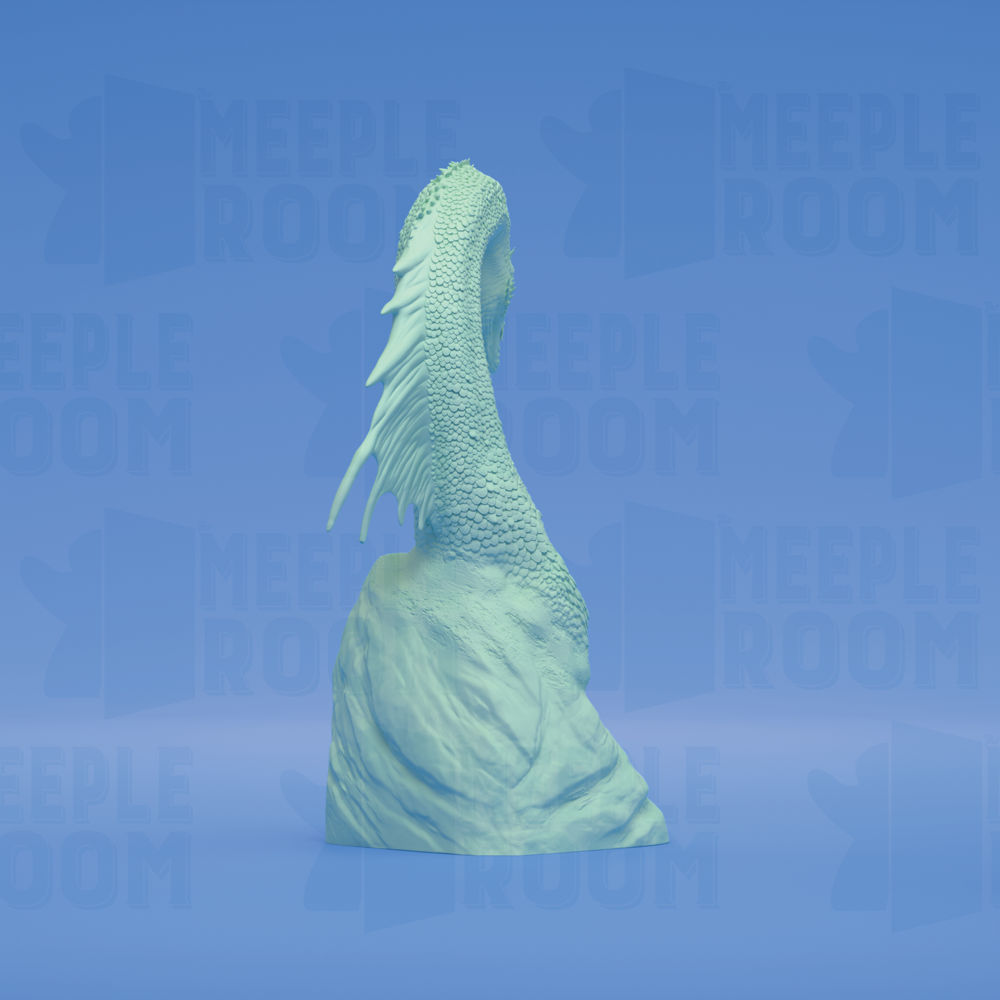 Cliff Dragon, Bust by Dino & Dog | Bust | Display Figure | Unpainted | Print on Demand