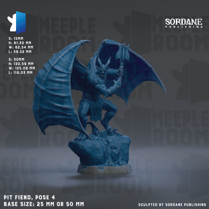 a blue statue of a dragon on a rock