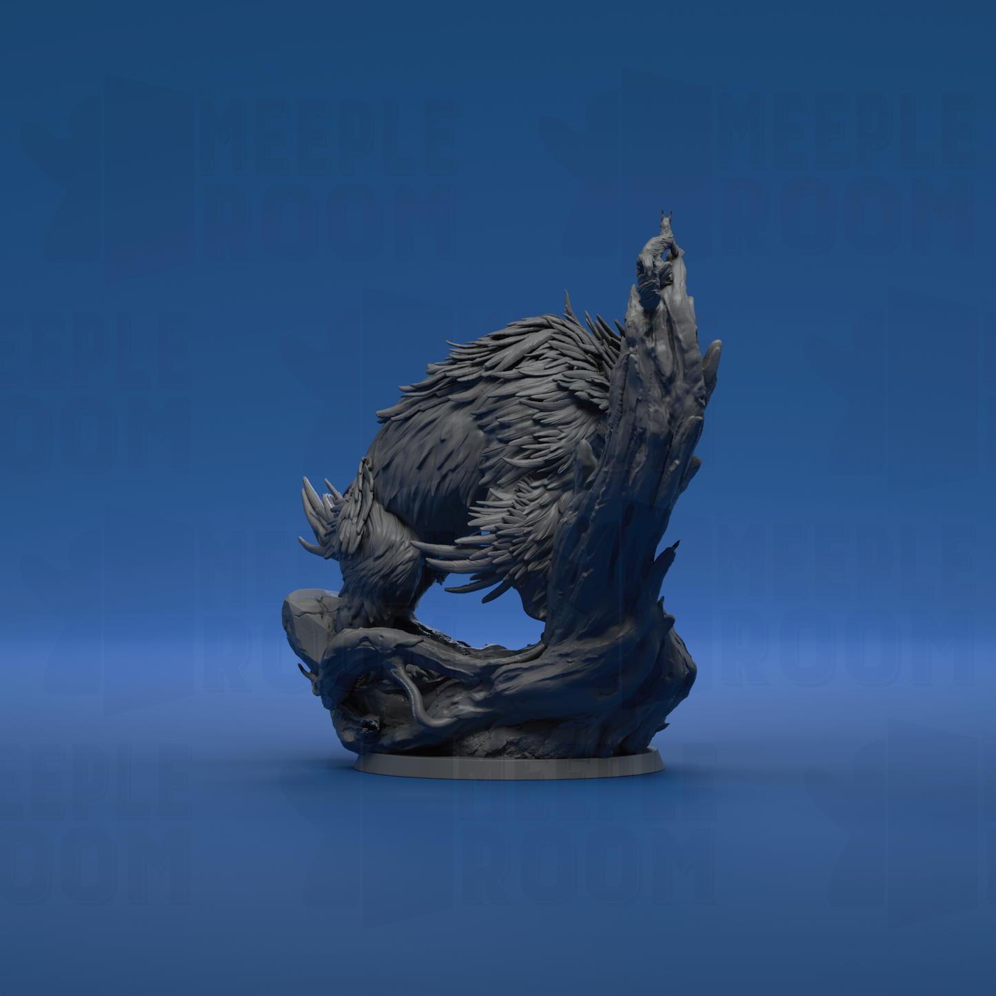 Owlbear by Rescale Miniatures | Miniature | TTRPG | Unpainted | Print on Demand