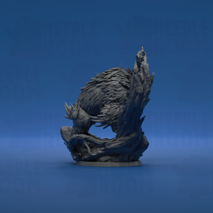 Owlbear by Rescale Miniatures | Miniature | TTRPG | Unpainted | Print on Demand