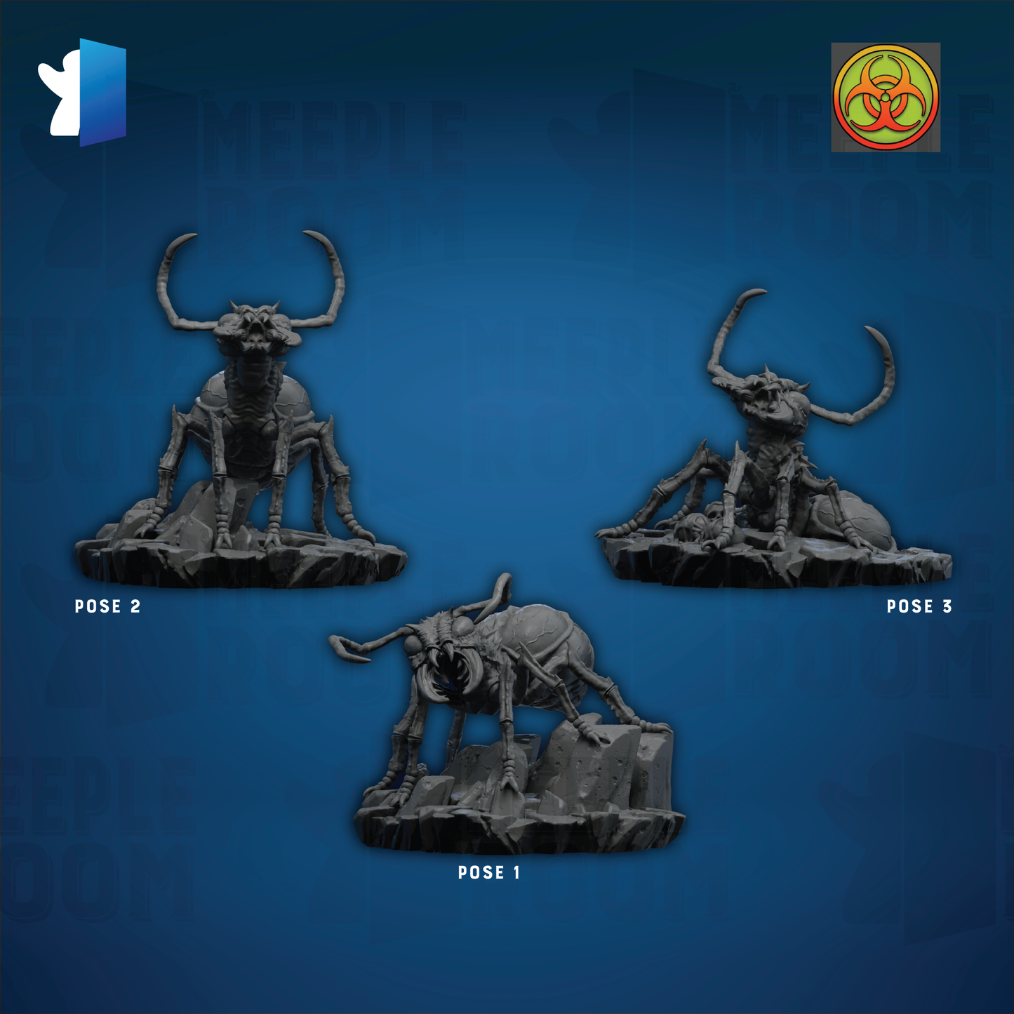 Poisonous Ant by PrintYourMonsters | Miniature | TTRPG | Unpainted | Print on Demand