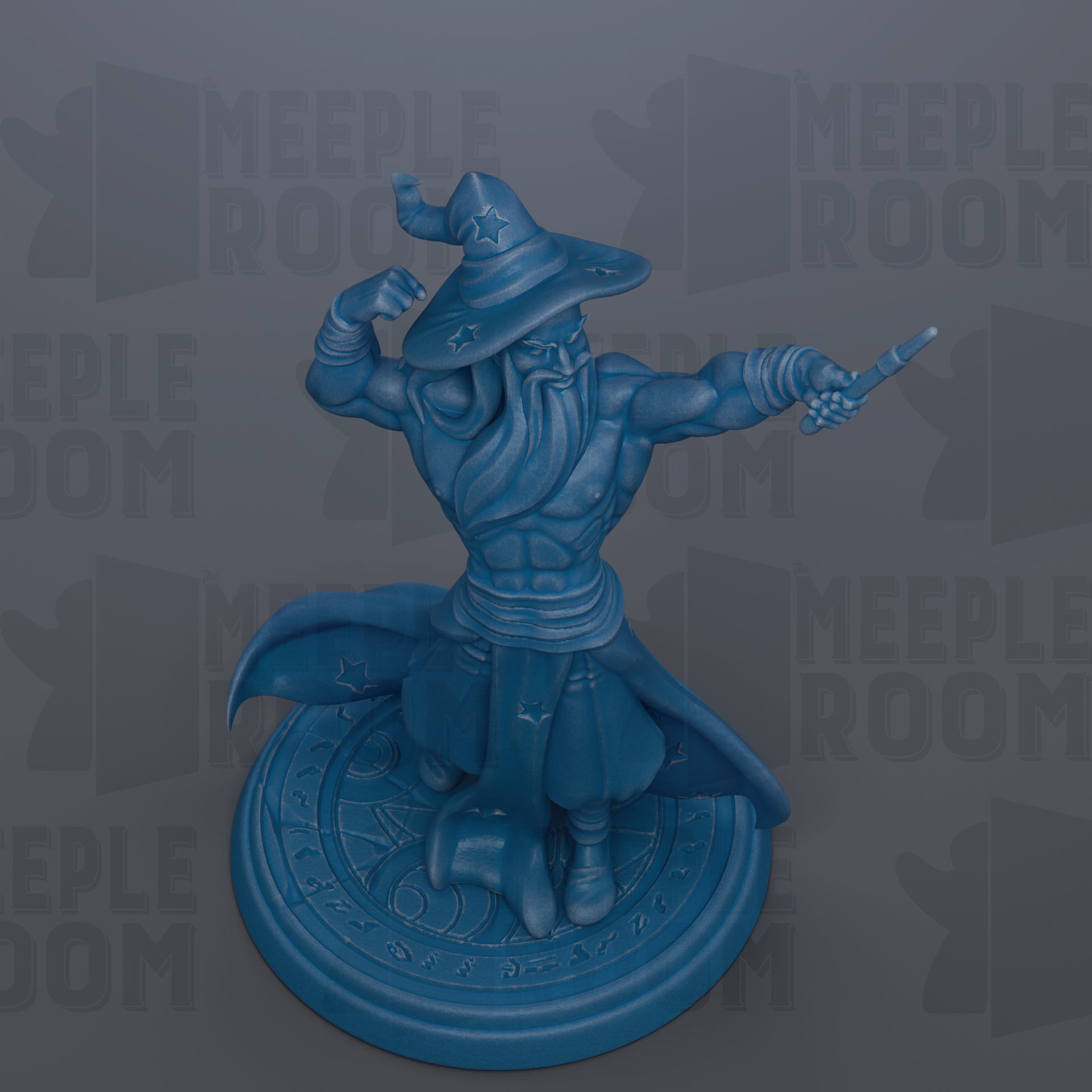Brentallius, Muscle Wizard by Twin Goddess Minis | Miniature