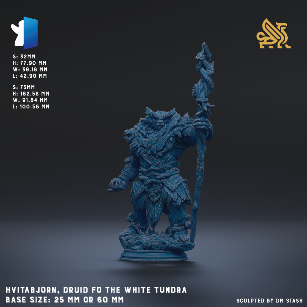 HVITABJORN, DRUID FO THE WHITE TUNDRA