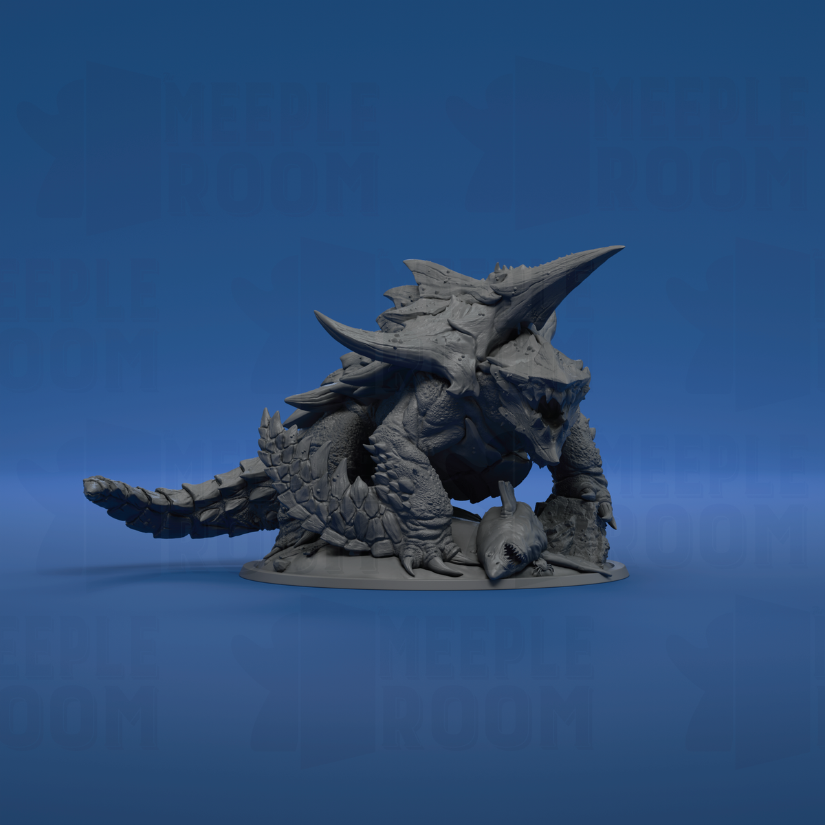 Giant Dragon Turtle by Rescale Miniatures | Miniature | TTRPG | Unpainted | Print on Demand