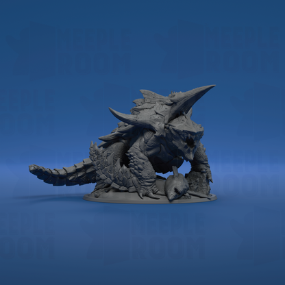 Giant Dragon Turtle by Rescale Miniatures | Miniature | TTRPG | Unpainted | Print on Demand
