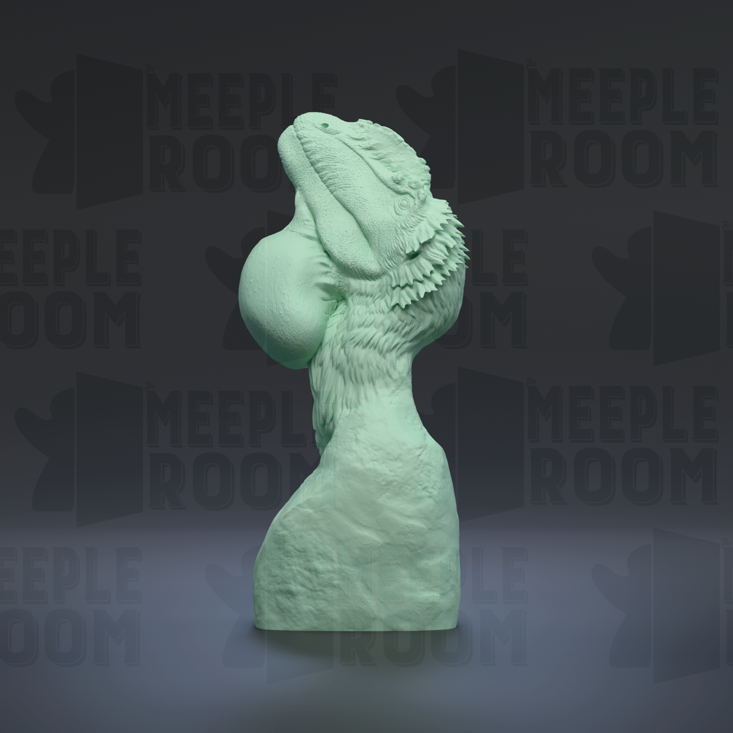 Sinotyrannus, Bust by Dino & Dog | Miniature | TTRPG | Unpainted | Print on Demand