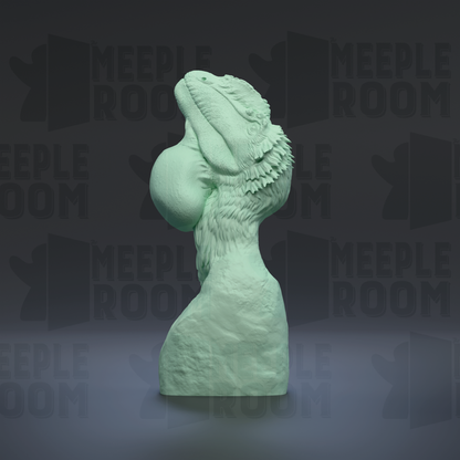 Sinotyrannus, Bust by Dino & Dog | Miniature | TTRPG | Unpainted | Print on Demand
