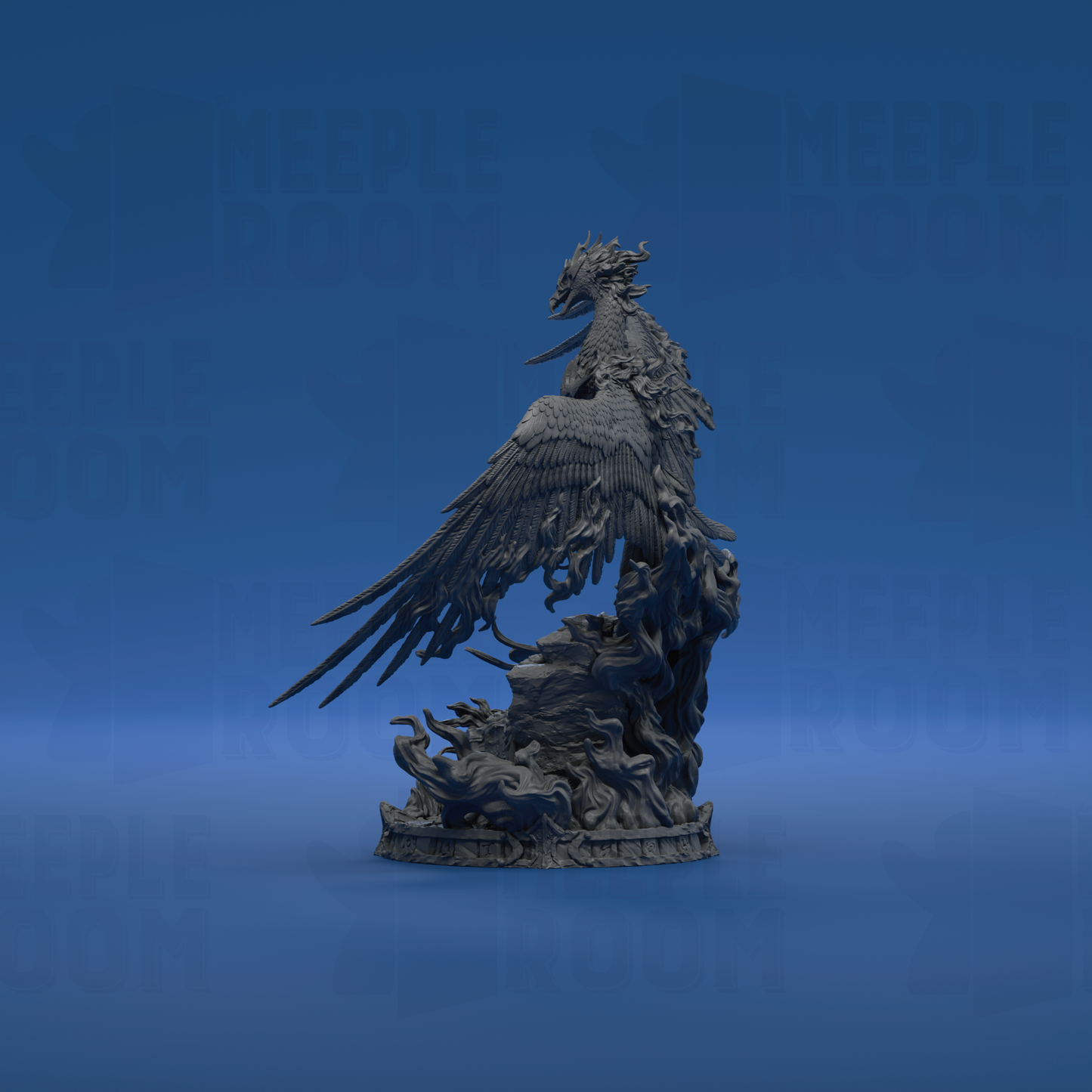 The Phoenix by Witchsong Miniatures | Miniature | TTRPG | Unpainted | Print on Demand