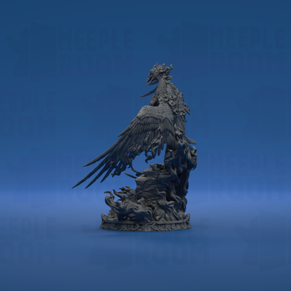 The Phoenix by Witchsong Miniatures | Miniature | TTRPG | Unpainted | Print on Demand