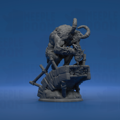 Little John, Bridge Troll by DM Stash | Miniature | TTRPG | Unpainted | Print on Demand