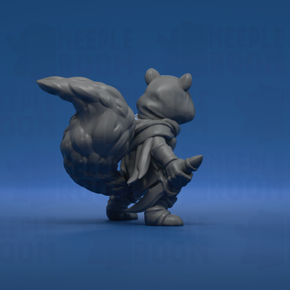 Squirrel Guild by Dice Heads | Miniature | TTRPG | Unpainted | Print on Demand