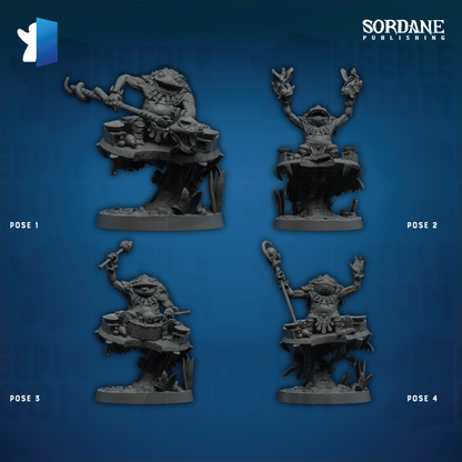 Krelk Miremagus by Sordane Publishing | Miniature | TTRPG | Unpainted | Print on Demand