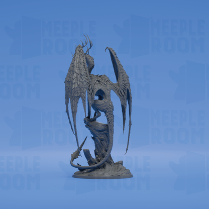 Adult Vampiric Dragon by Rescale Miniatures | Miniature | TTRPG | Unpainted | Print on Demand