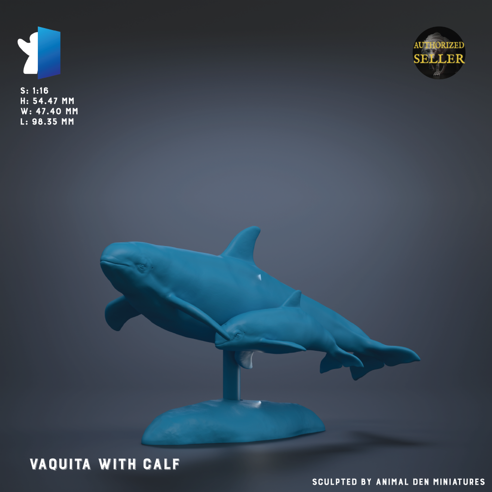 a blue toy or figurine of a calf, which appears to be a model of a calf.