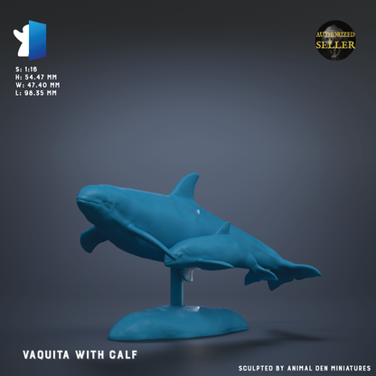 a blue toy or figurine of a calf, which appears to be a model of a calf.