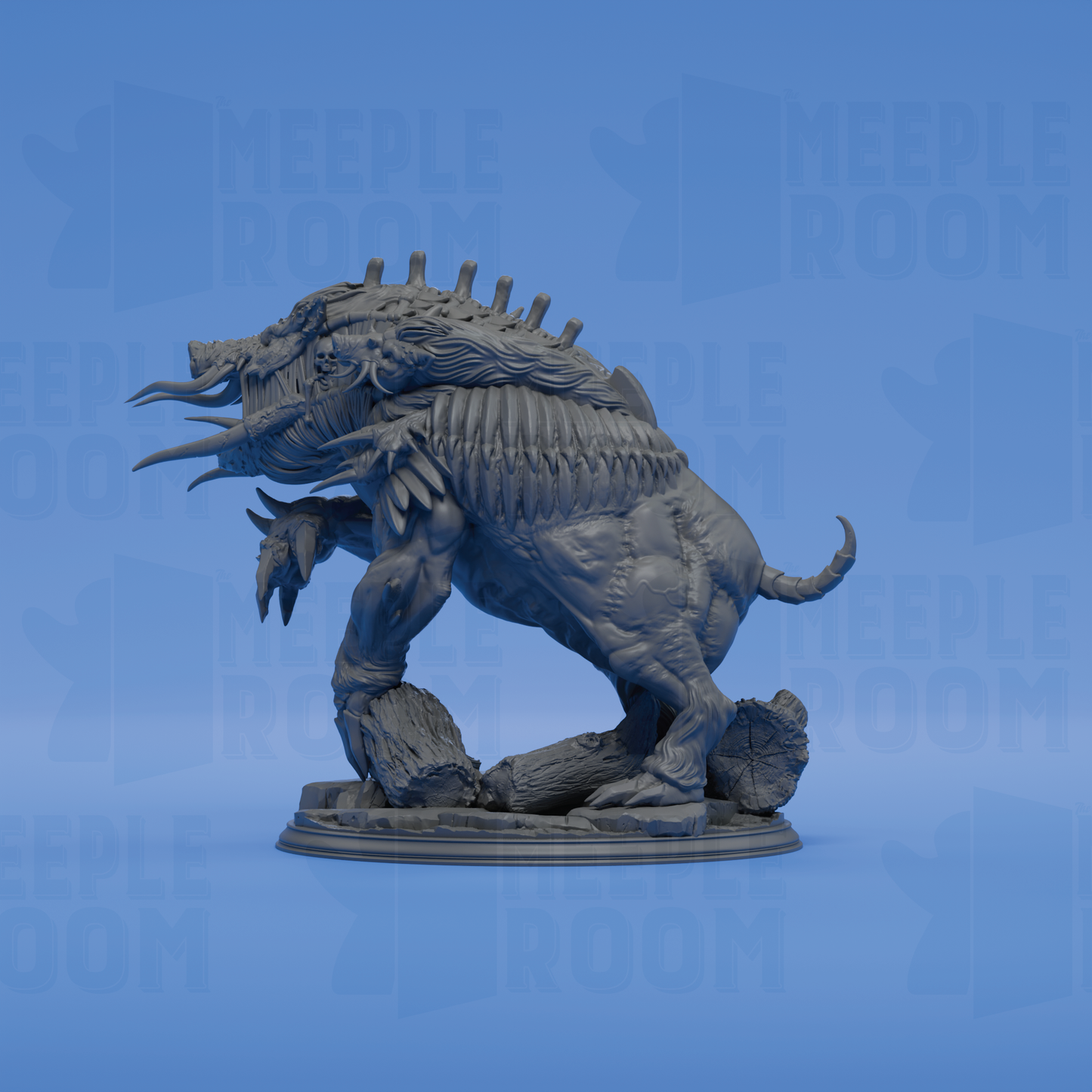 Nogoron, Blighted Giant Boar by DM Stash | Miniature | TTRPG | Unpainted | Print on Demand