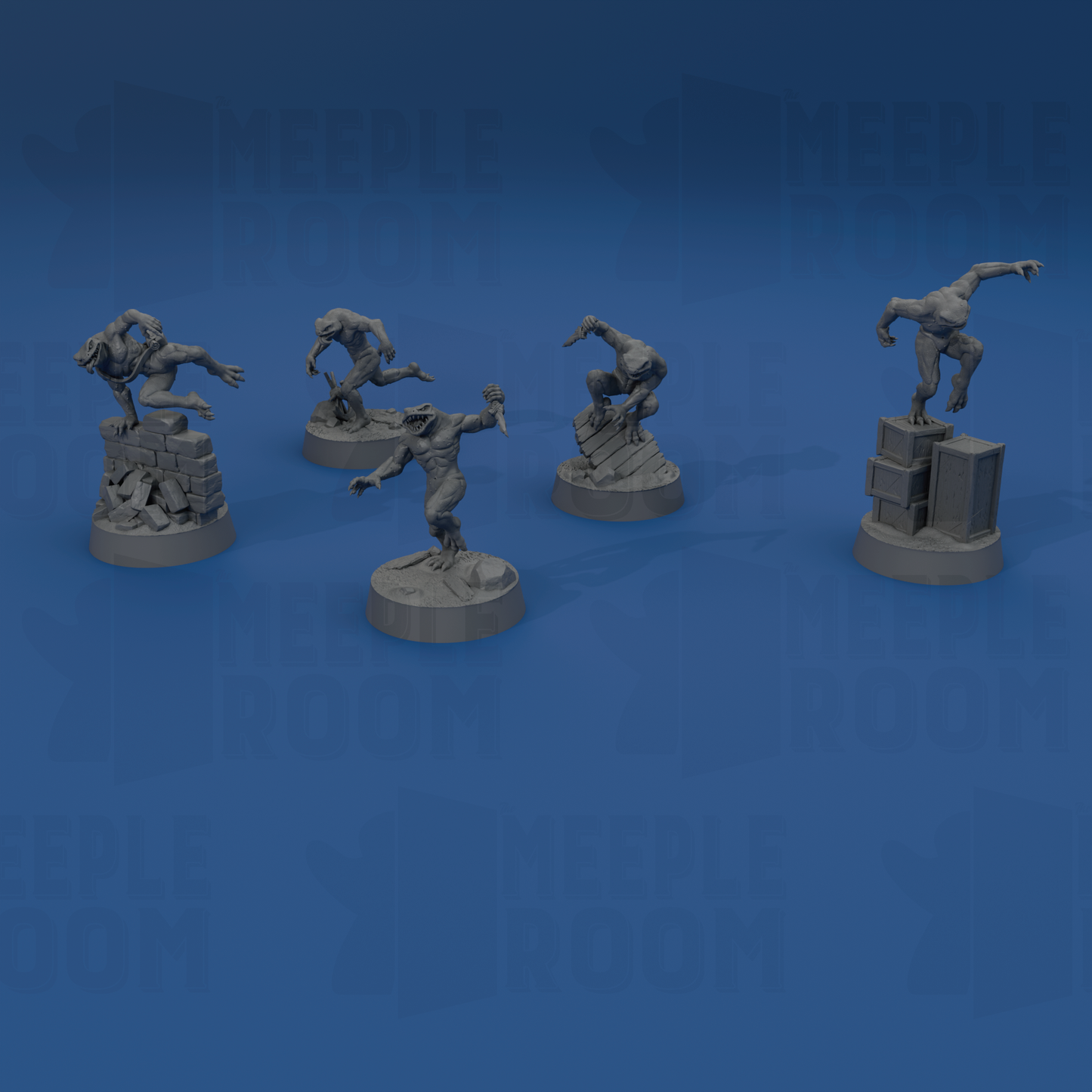 Krelk Runners by Sordane Publishing | Miniature | TTRPG | Unpainted | Print on Demand