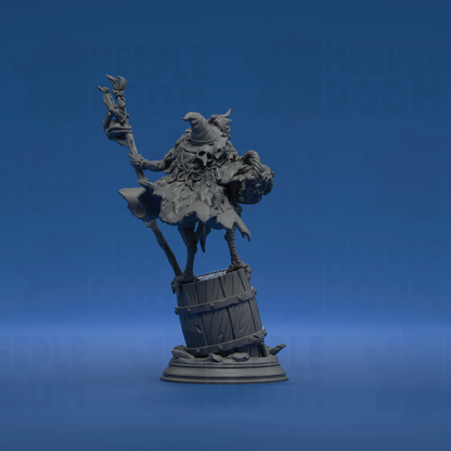 Baba Yaga, Ancient Witch by DM Stash | Miniature | TTRPG | Unpainted | Print on Demand