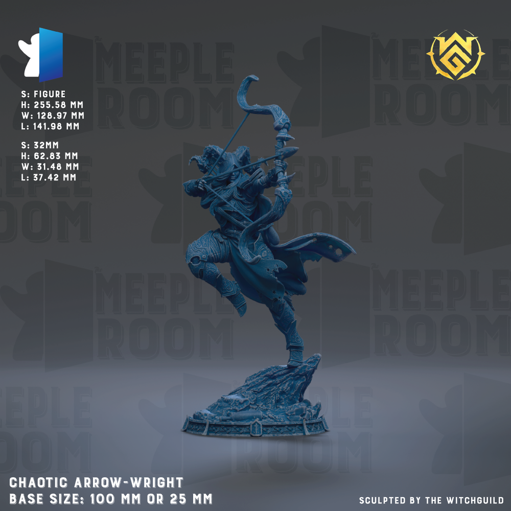 a statue of a man with a bow and arrow