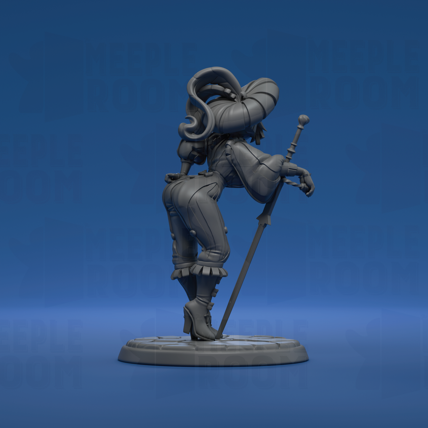 Lainey, Landsknecht by Twin Goddess Miniatures | Miniature | TTRPG | Unpainted | Print on Demand