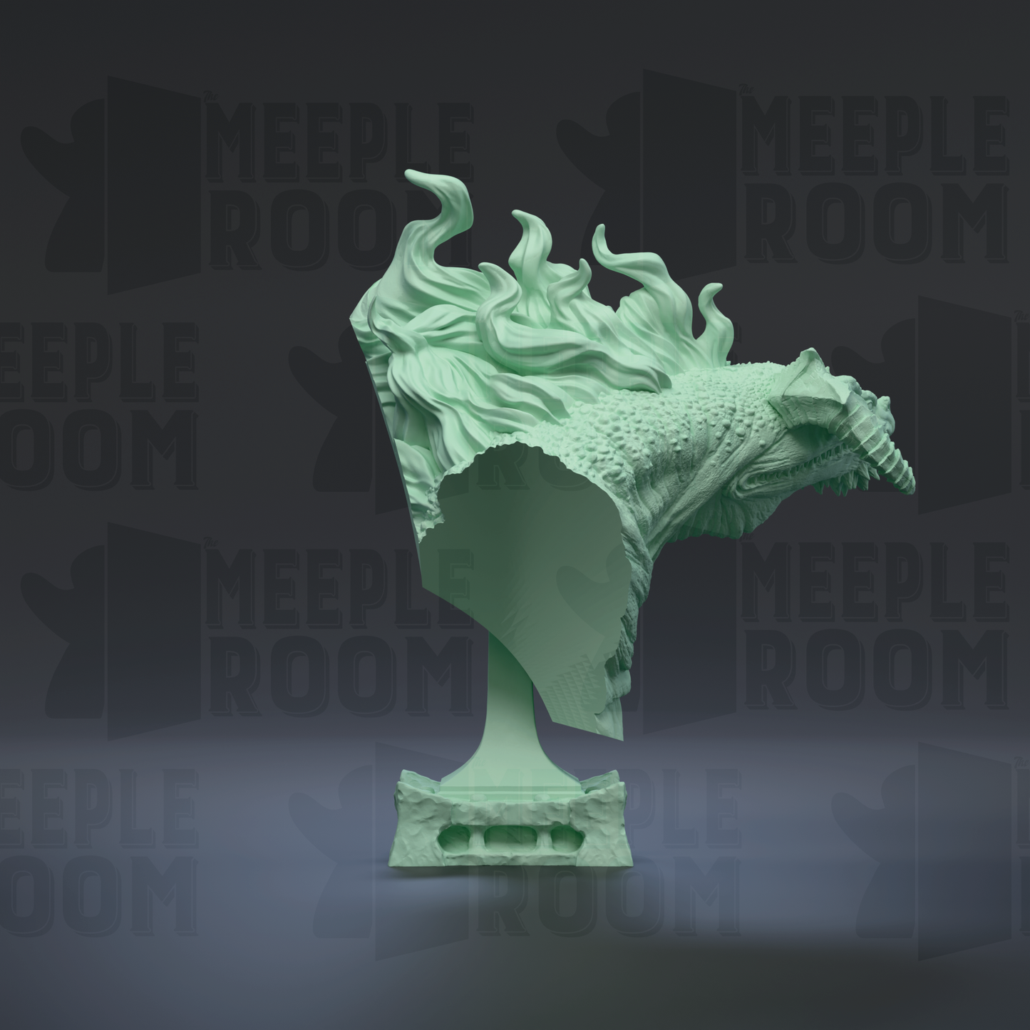 Infernis, Bust by Witchsong Miniatures | Bust | Display Figure | Unpainted | Print on Demand