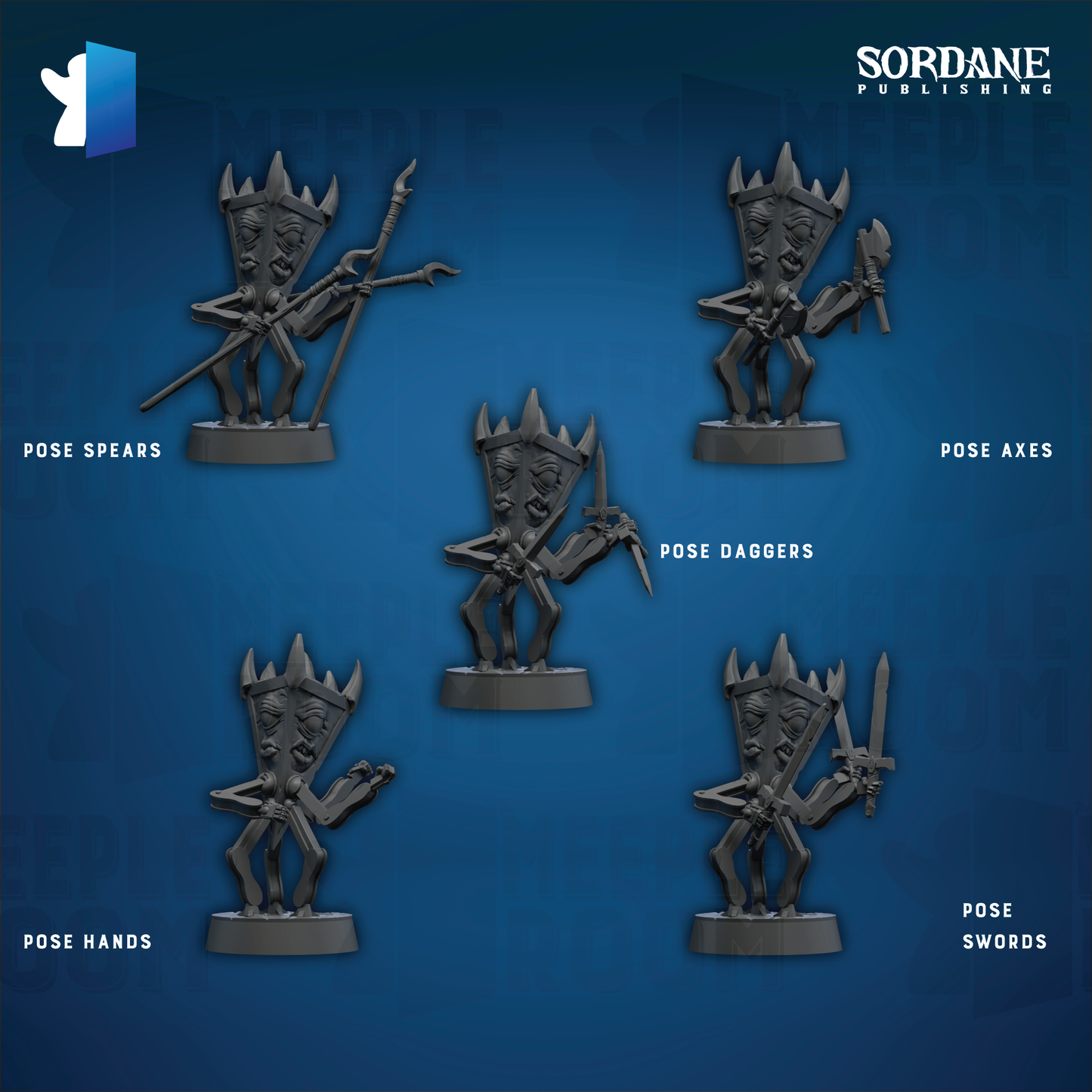 Sordalite Drone, Tridrone by Sordane Publishing | Miniature | TTRPG | Unpainted | Print on Demand