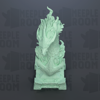 The Phoenix, Bust by Witchsong Miniatures | Miniature | TTRPG | Unpainted | Print on Demand