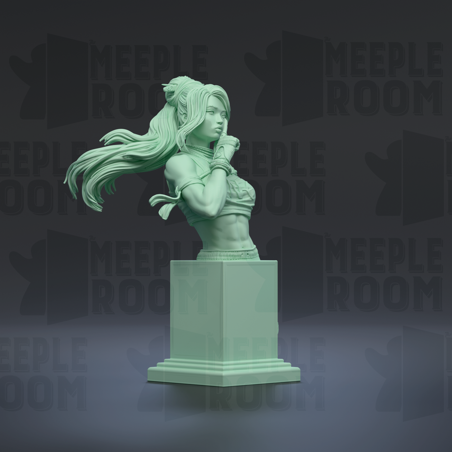 Neo Nixxi, Bust by Nerikson | Miniature | TTRPG | Unpainted | Print on Demand